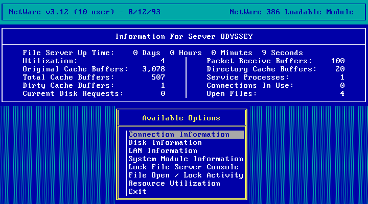 The Novell NetWare Experience