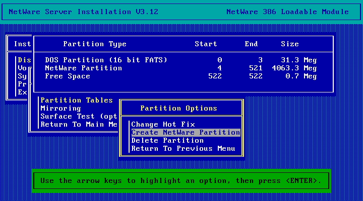 Disk Partitioning