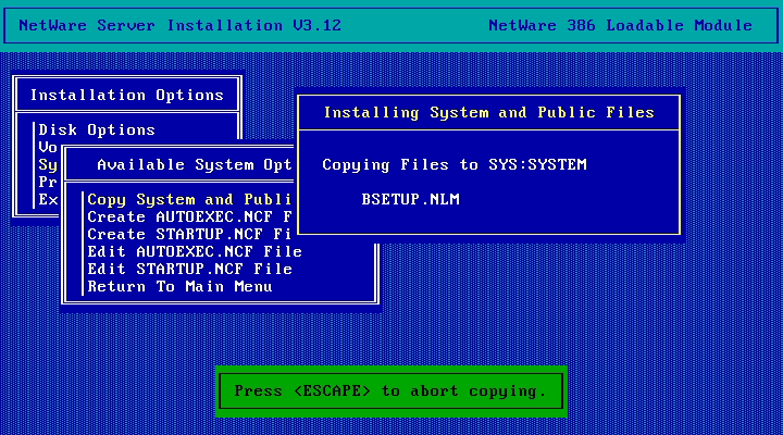 novell netware disadvantages